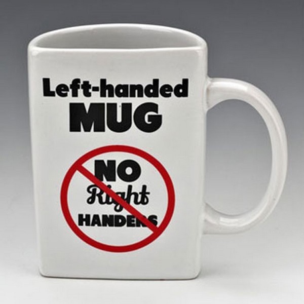 Left Handed Mug - Gadgets, Gifts and Games